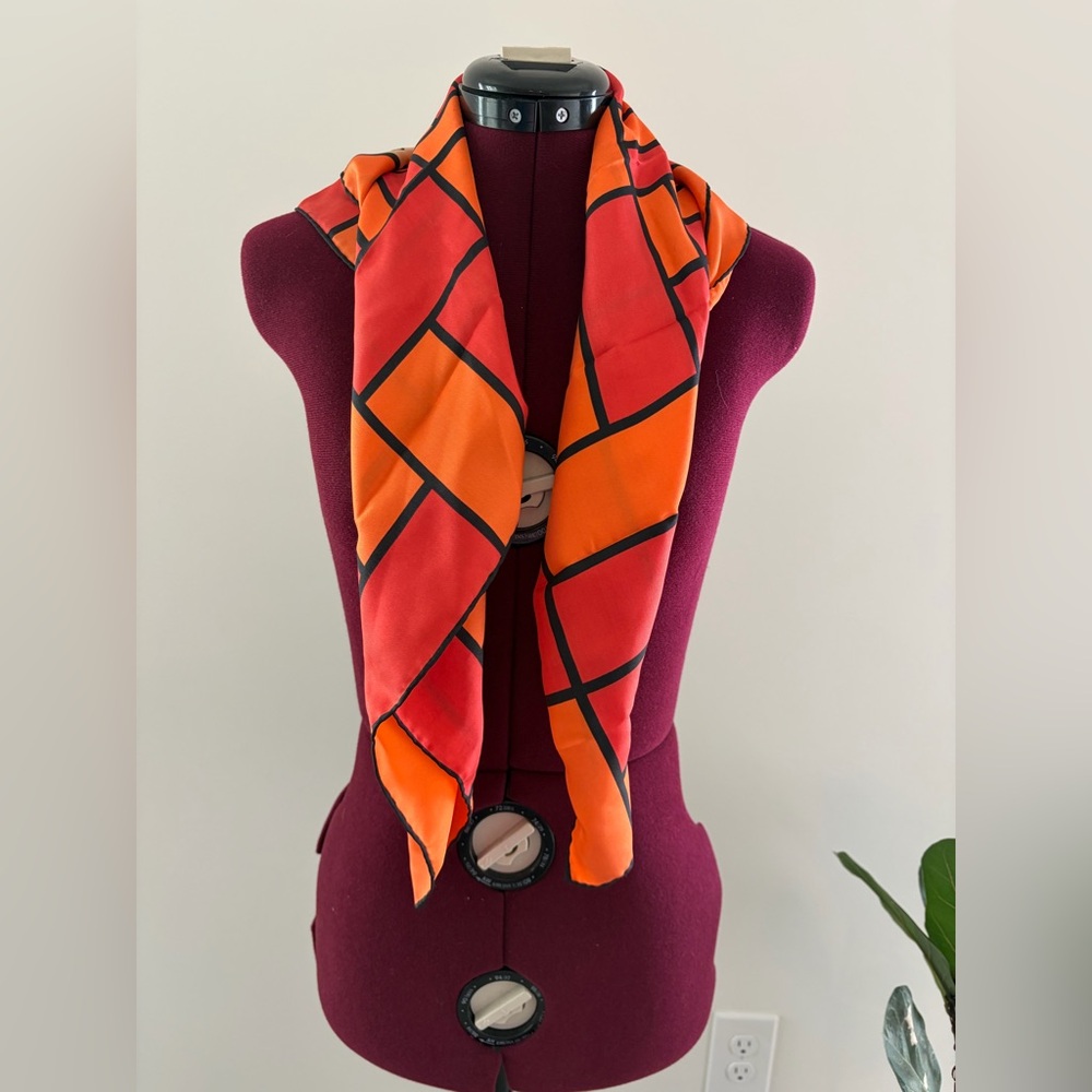 Pierre Cardin scarf silk